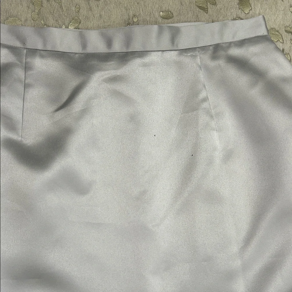 Elegant Silver Skirt